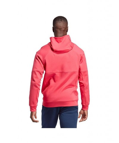 Men's Red St. Louis City SC 2023 Player Travel Pullover Hoodie $44.00 Sweatshirt