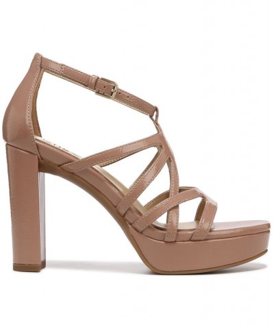 Neona Platform Sandals Brown $40.33 Shoes