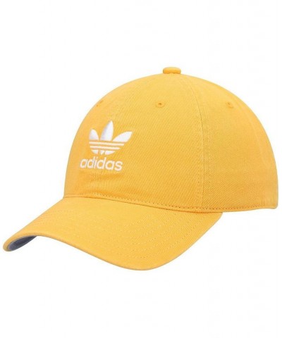 Men's Gold Pre-Curve Washed Adjustable Hat $17.64 Hats