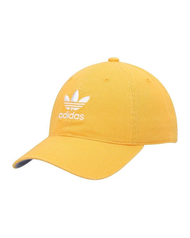 Men's Gold Pre-Curve Washed Adjustable Hat $17.64 Hats