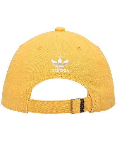 Men's Gold Pre-Curve Washed Adjustable Hat $17.64 Hats