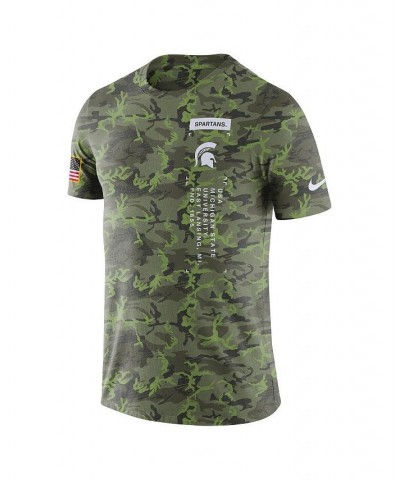 Men's Camo Michigan State Spartans Military-Inspired T-shirt $22.94 T-Shirts