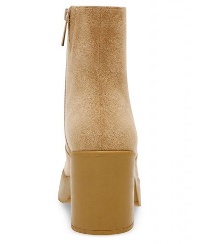 Women's Sierra Booties Tan/Beige $28.56 Shoes