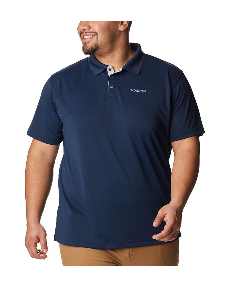 Men's Big & Tall Utilizer™ Polo Collegiate Navy, Columbia Grey $29.99 Polo Shirts