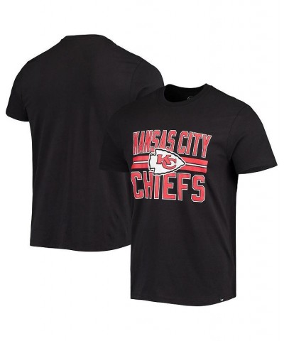 Men's '47 Black Kansas City Chiefs Team Super Rival T-shirt $17.04 T-Shirts