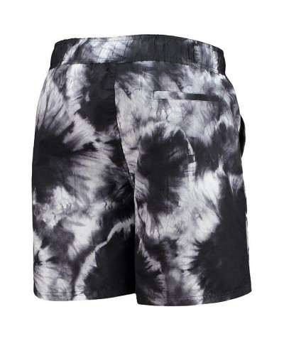 Men's Black Miami Heat Splash Volley Swim Shorts $19.74 Swimsuits