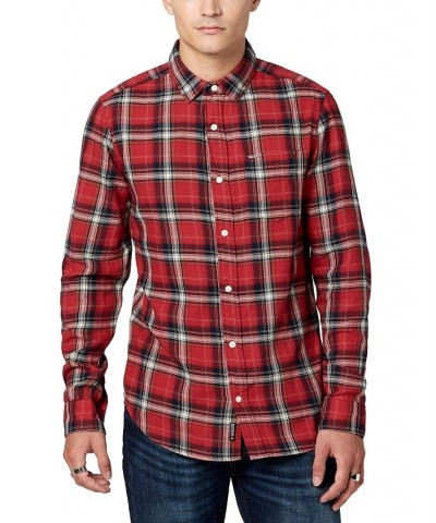 Men's Twill Plaid Satwil Shirt True Blue $20.40 Shirts