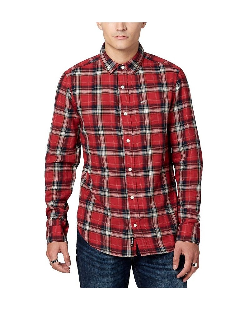 Men's Twill Plaid Satwil Shirt True Blue $20.40 Shirts