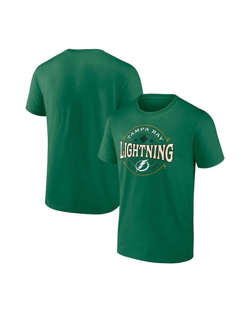 Men's Branded Kelly Green Tampa Bay Lightning St. Patrick's Day Celtic T-shirt $17.91 T-Shirts