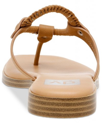 Women's Marta Thong Slide Sandals Tan/Beige $32.39 Shoes