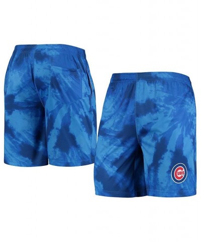 Men's Royal Chicago Cubs Tie-Dye Training Shorts $23.84 Shorts