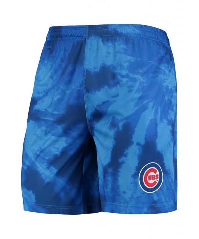 Men's Royal Chicago Cubs Tie-Dye Training Shorts $23.84 Shorts