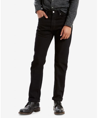 Men's 505™ Regular Straight Fit Non-Stretch Jeans Black $38.49 Jeans