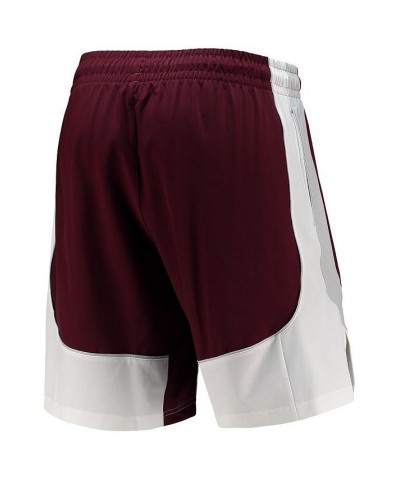 Men's Maroon Mississippi State Bulldogs Swingman Basketball Aeroready Shorts $30.24 Shorts