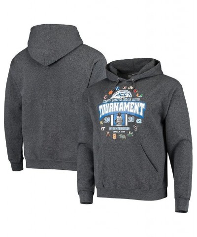 Men's Charcoal 2020 ACC Men's Basketball Tournament Pullover Hoodie $25.20 Sweatshirt