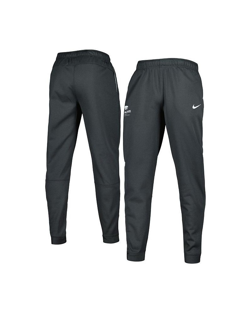 Men's Charcoal Kansas State Wildcats Sideline Performance Pants $38.95 Pants