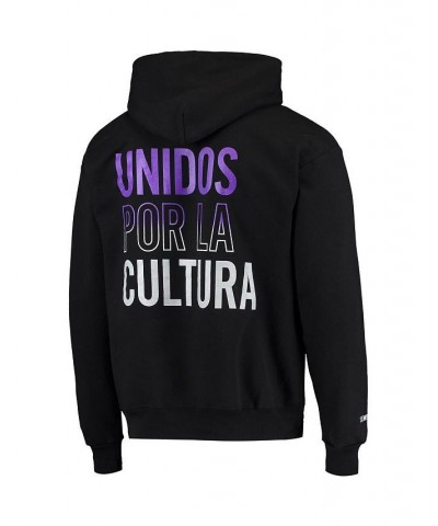 Men's Black NFL Por La Cultura '21 Collection Pullover Hoodie $43.20 Sweatshirt