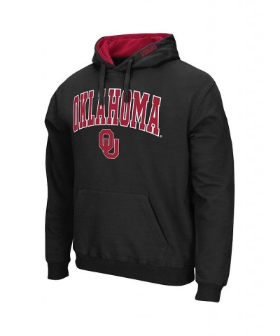 Men's Black Oklahoma Sooners Arch & Team Logo 3.0 Pullover Hoodie $30.00 Sweatshirt