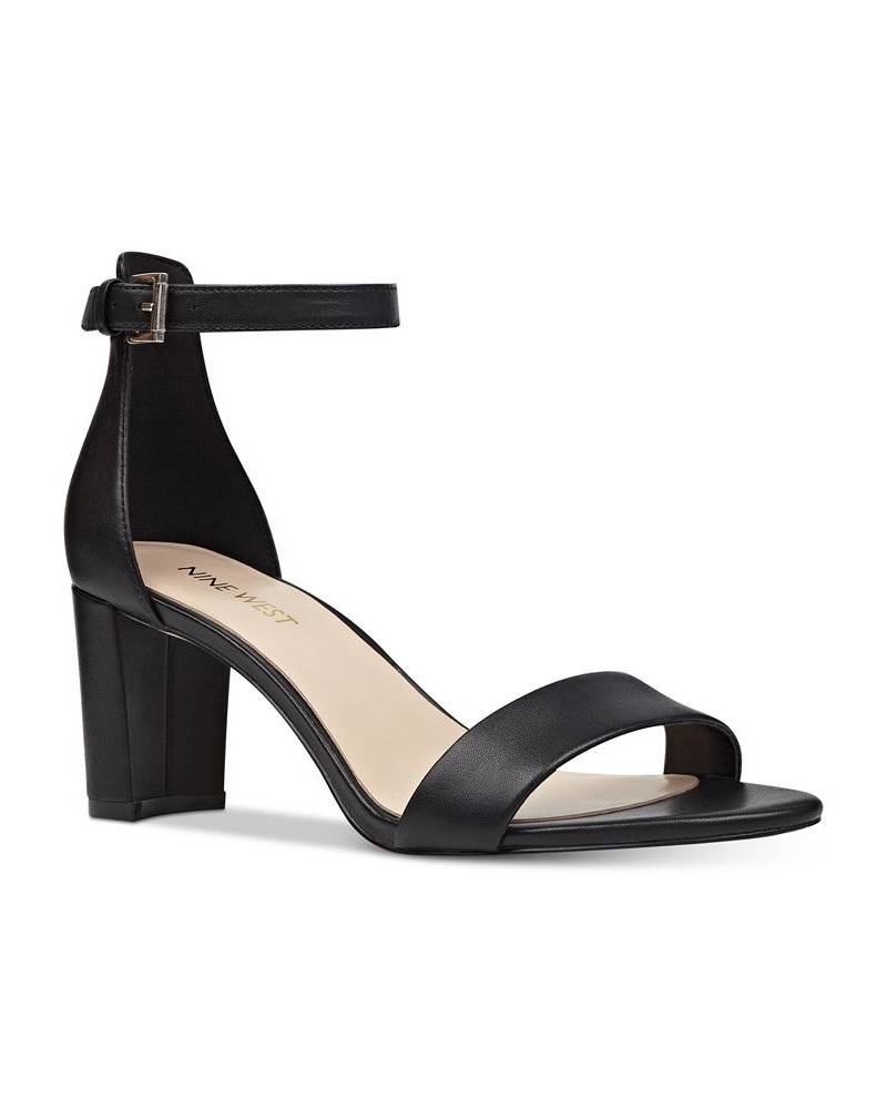 Women's Pruce Ankle Strap Block Heel Sandals PD03 $43.56 Shoes