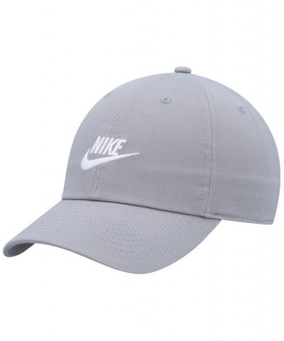 Men's Gray Futura Heritage86 Adjustable Hat $20.29 Hats