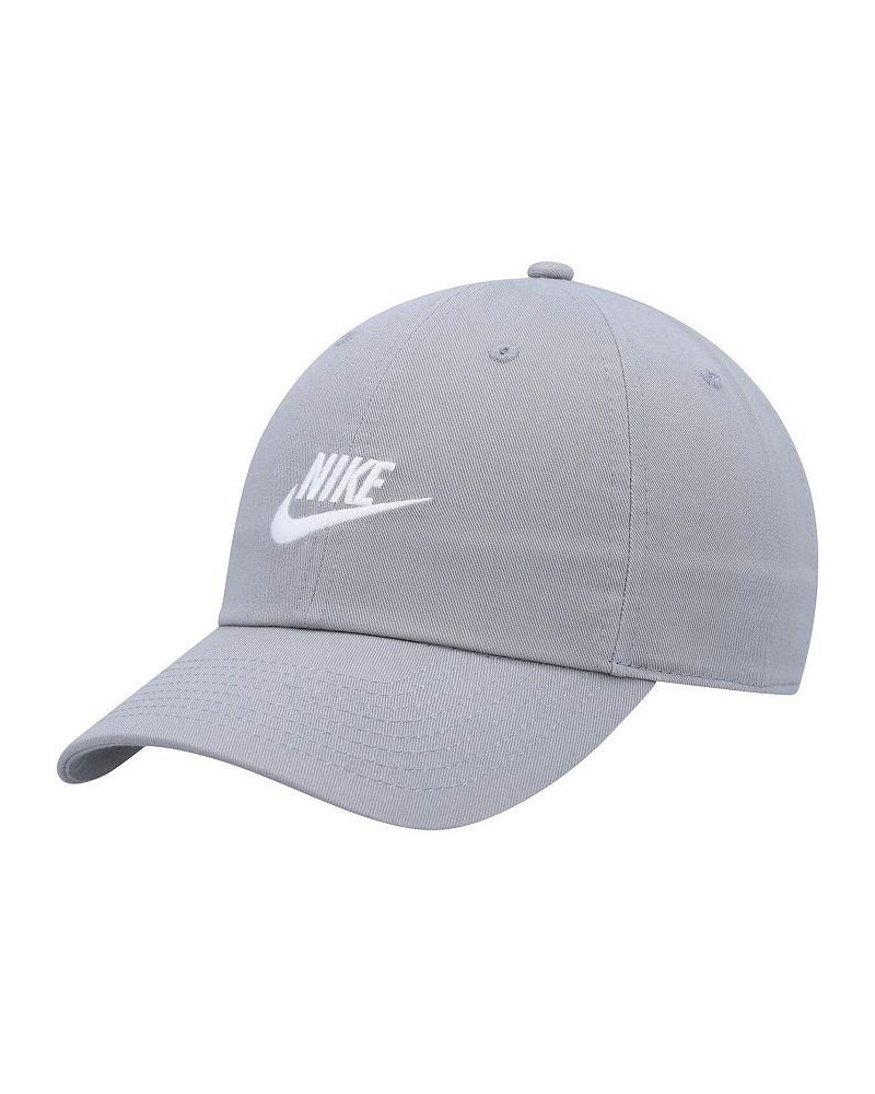 Men's Gray Futura Heritage86 Adjustable Hat $20.29 Hats