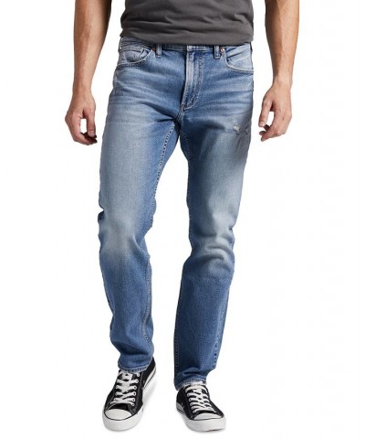 Men's Taavi Skinny Fit Skinny Leg Jeans Blue $27.89 Jeans