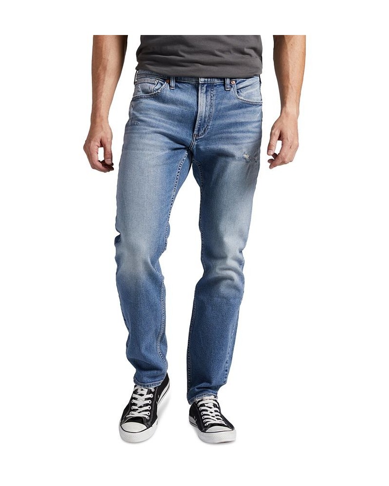 Men's Taavi Skinny Fit Skinny Leg Jeans Blue $27.89 Jeans