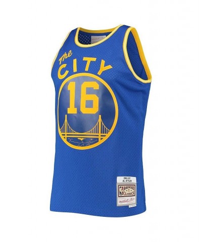 Men's Al Attles Royal San Francisco Warriors 1966-67 Hardwood Classics Swingman Jersey $58.00 Jersey