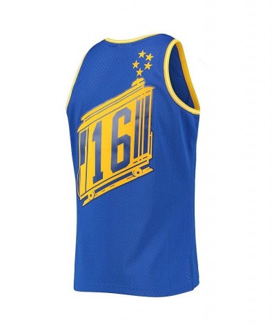 Men's Al Attles Royal San Francisco Warriors 1966-67 Hardwood Classics Swingman Jersey $58.00 Jersey