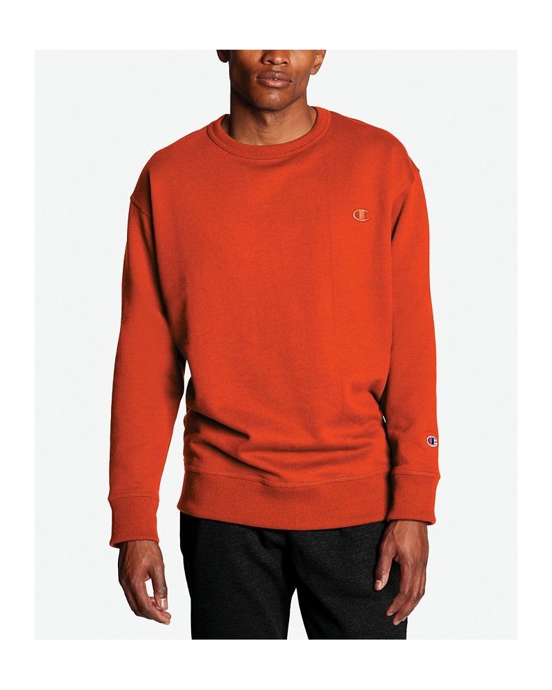 Men's Powerblend Fleece Sweatshirt Spicy Orange $22.75 Sweatshirt