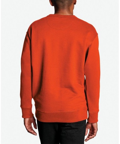 Men's Powerblend Fleece Sweatshirt Spicy Orange $22.75 Sweatshirt