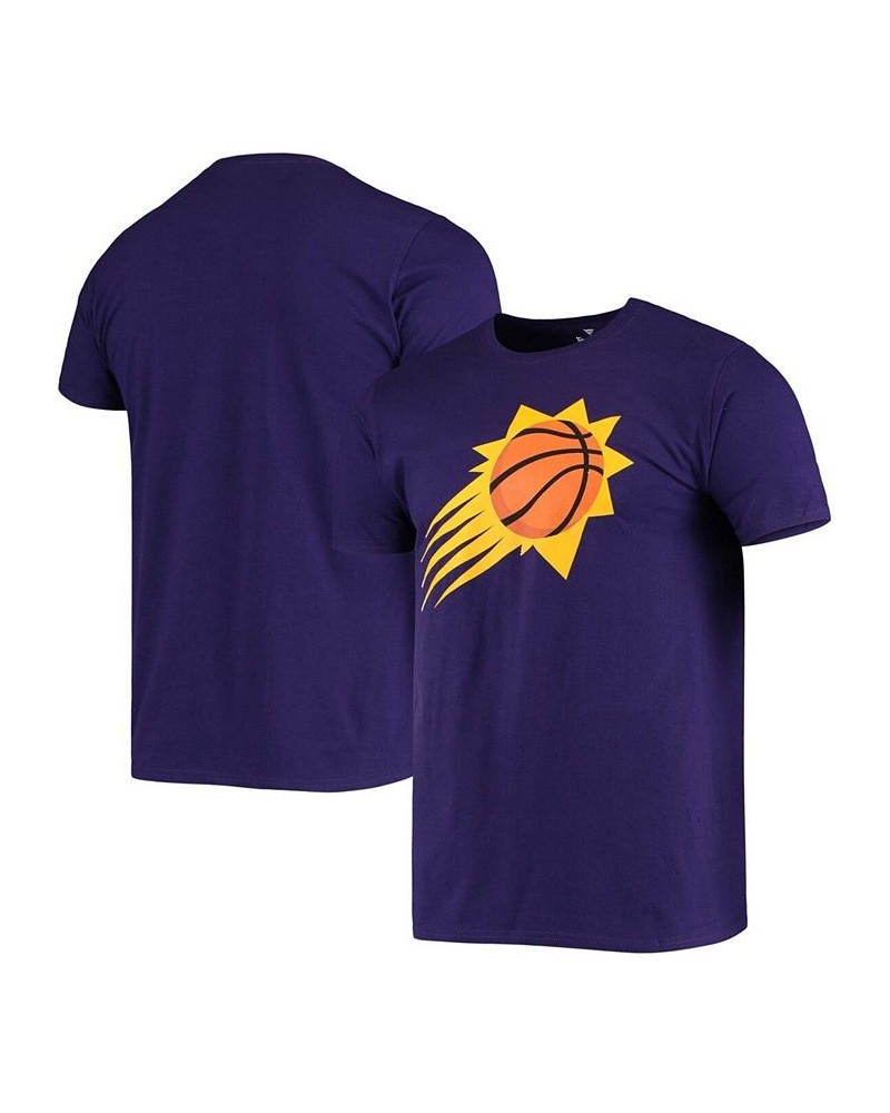 Men's Purple Phoenix Suns Primary Team Logo T-shirt $16.11 T-Shirts