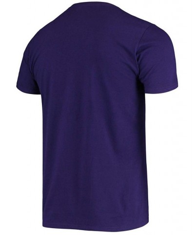 Men's Purple Phoenix Suns Primary Team Logo T-shirt $16.11 T-Shirts