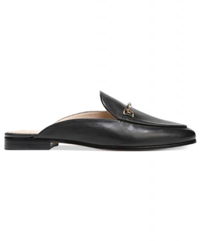 Women's Linnie Tailored Mules Black $70.50 Shoes