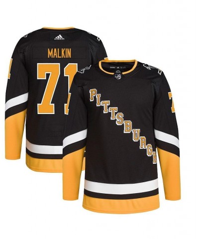 Men's Evgeni Malkin Black Pittsburgh Penguins 2021/22 Alternate Primegreen Authentic Pro Player Jersey $91.00 Jersey