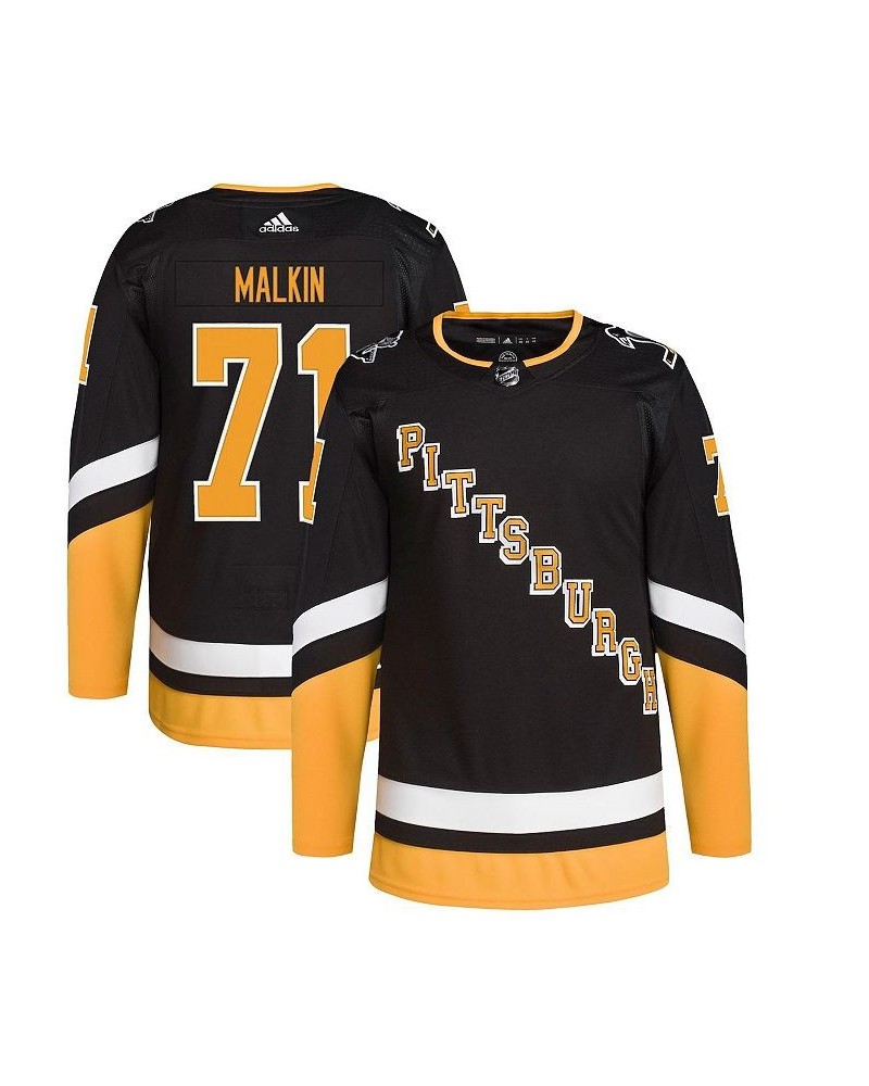 Men's Evgeni Malkin Black Pittsburgh Penguins 2021/22 Alternate Primegreen Authentic Pro Player Jersey $91.00 Jersey