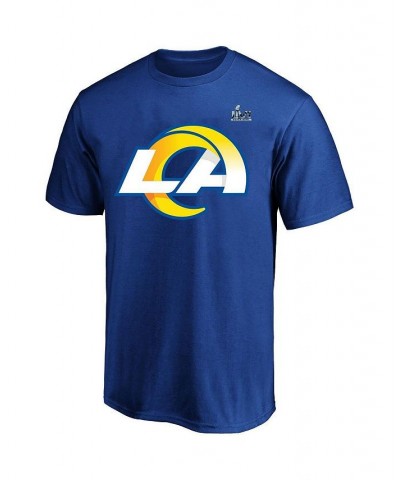 Men's Branded Matthew Stafford Royal Los Angeles Rams Super Bowl LVI Big and Tall Name & Number T-shirt $28.79 T-Shirts