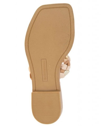 Women's Letti Flat Sandal Tan, Platino Multi, Synthetic $43.61 Shoes