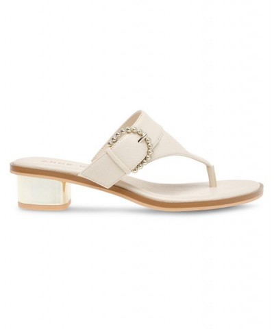 Women's Tillie Block Heel Sandal White $40.94 Shoes