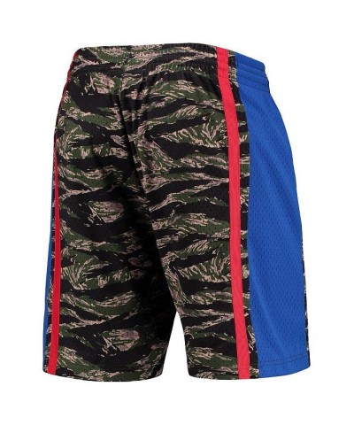 Men's Camo Philadelphia 76ers Hardwood Classics Tiger Shorts $34.10 Shorts