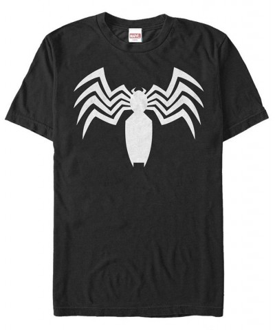 Men's Venom Webby Leggy Short Sleeve Crew T-shirt Black $16.80 T-Shirts