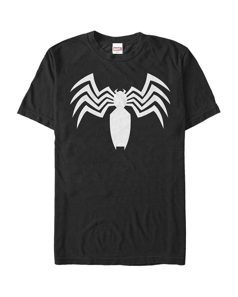 Men's Venom Webby Leggy Short Sleeve Crew T-shirt Black $16.80 T-Shirts