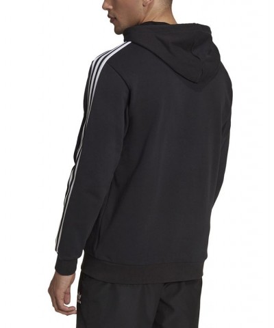 Men's Germany 3-Stripe Terry Hoodie Black $33.75 Sweatshirt