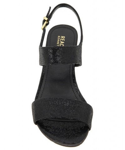 Women's Dee Two Band Dress Sandal Black $42.57 Shoes