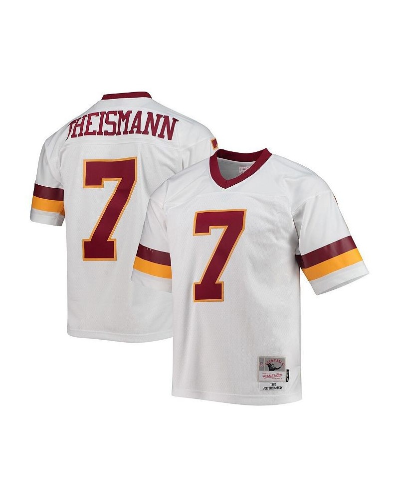 Men's Joe Theismann White Washington Football Team 1982 Legacy Replica Jersey $61.20 Jersey