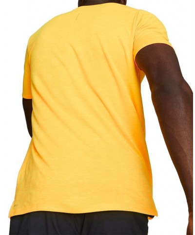 Men's Run Favorite Short-Sleeve Crewneck T-Shirt Yellow $16.40 T-Shirts