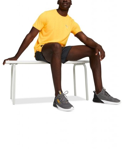 Men's Run Favorite Short-Sleeve Crewneck T-Shirt Yellow $16.40 T-Shirts