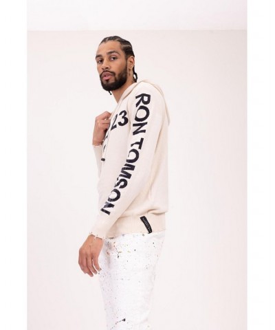 Men's Modern Downtown Los Angeles Hoodie Tan/Beige $65.25 Sweatshirt