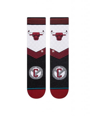 Men's Chicago Bulls 2022/23 City Edition Crew Socks $12.60 Socks