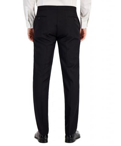 Men's Classic-Fit UltraFlex Stretch Black Solid Tuxedo Pants Black $38.20 Pants